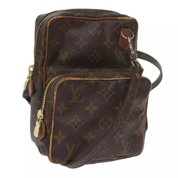LOUIS VUITTON Monogram Mini Amazon Shoulder Bag Vintage